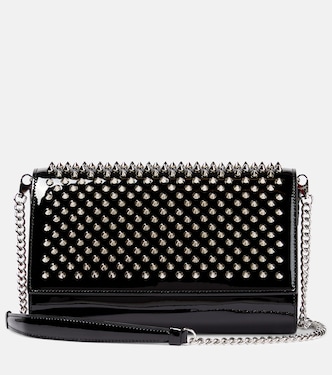 Clutch Paloma in vernice con borchie | Christian Louboutin