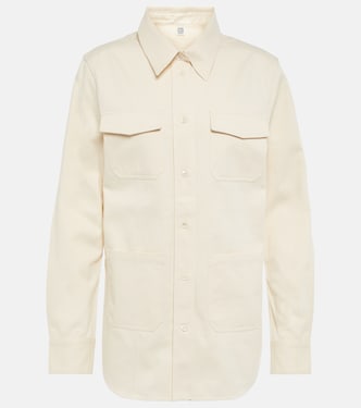 Camicia in twill di cotone | Toteme