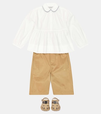 Blusa de popelín | Burberry Kids