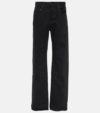 Jeans a gamba larga e vita alta | Saint Laurent