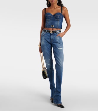 Jean évasé à taille haute | Dolce&Gabbana