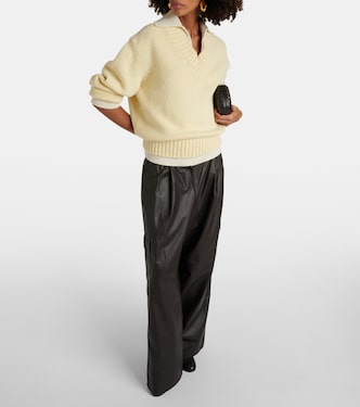 Pantalones cargo de piel | Yves Salomon