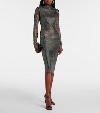 Top cropped Valdai a rete | Sportmax