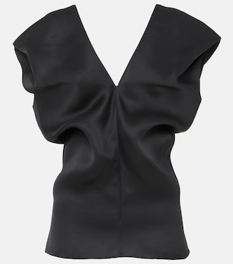 Top Ami in raso di seta | Khaite