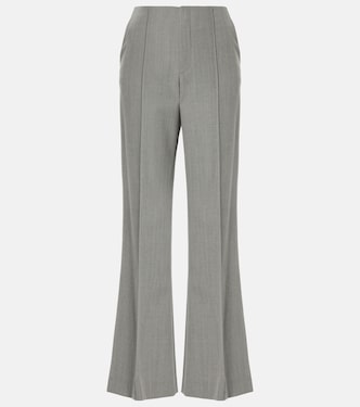 Pantalon évasé en laine | Chloé