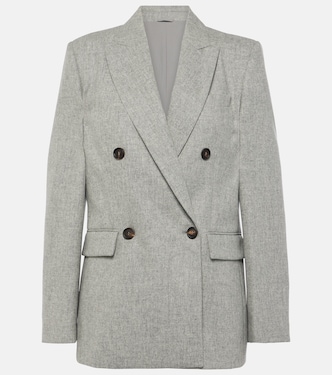 Blazer in lana e cashmere  | Brunello Cucinelli