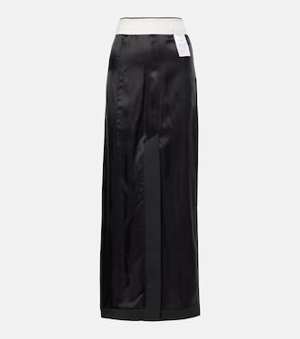 Gonna lunga in raso | MM6 Maison Margiela