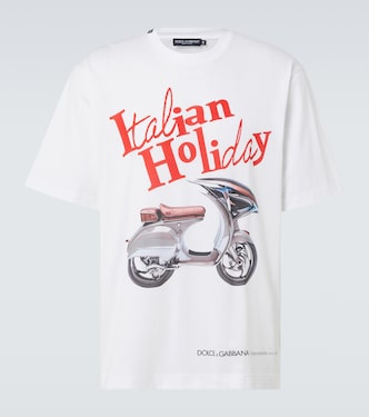 T-Shirt aus Baumwoll-Jersey | Dolce&Gabbana