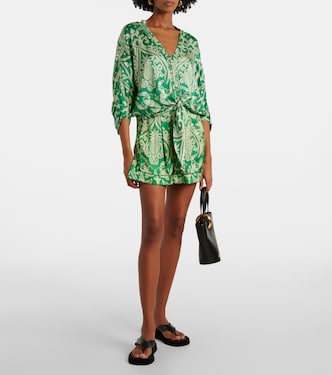 Veste Clea imprimée | Poupette St Barth
