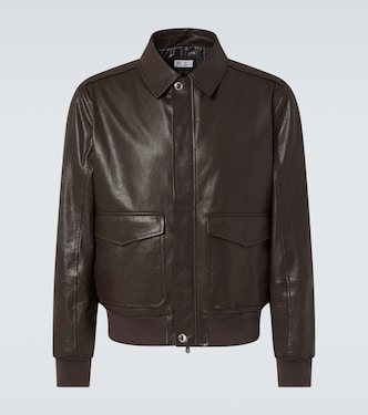 Blouson aus Leder | Brunello Cucinelli