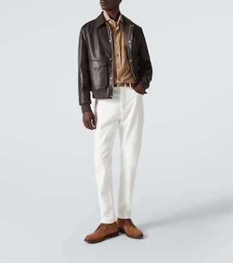Blouson aus Leder | Brunello Cucinelli