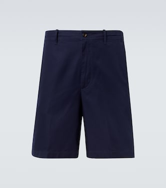 Shorts aus Baumwoll-Gabardine | Dunhill