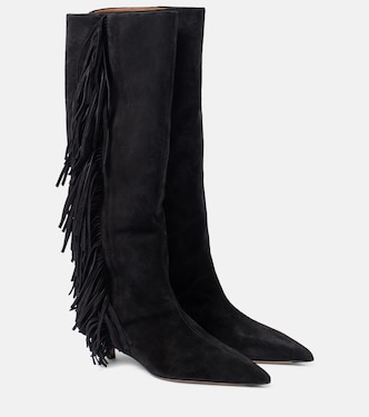 Jessie 35 suede knee-high boots | Paris Texas