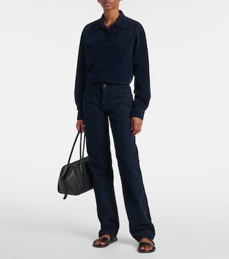Camicia Nesson in velluto di cotone a coste | The Row