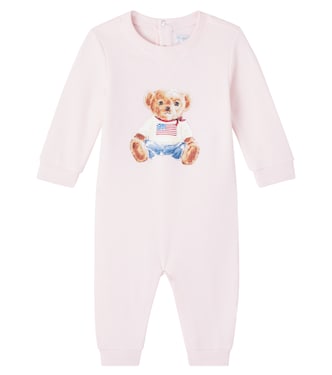 Baby Polo Bear cotton-blend onesie | Polo Ralph Lauren Kids