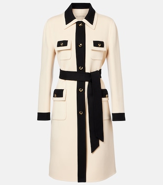 Belted wool and cashmere coat | Valentino