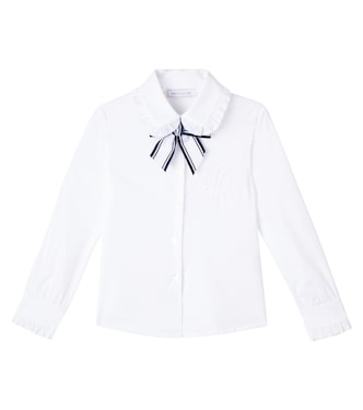 Cotton-blend top | Monnalisa