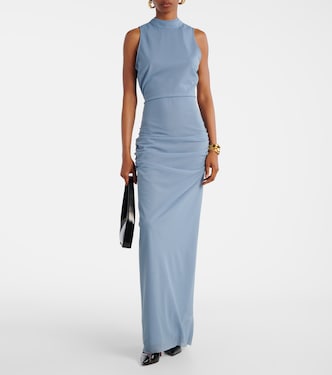 Vestido de cóctel Ruby semitransparente | SIR