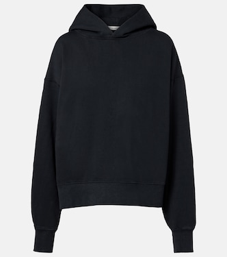 Relaxed cotton jersey hoodie | Slvrlake