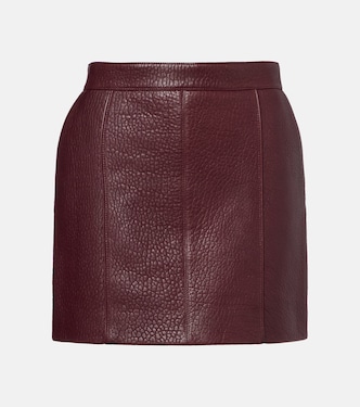 Leather miniskirt | Chloé