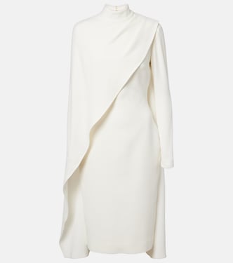 Caped cady cocktail dress | Elie Saab