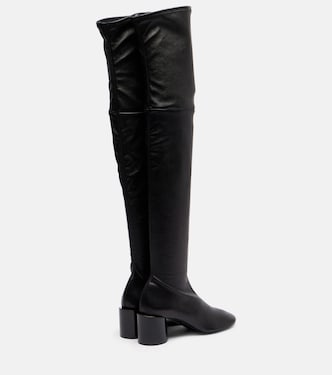 Leather over-the-knee boots | Jil Sander