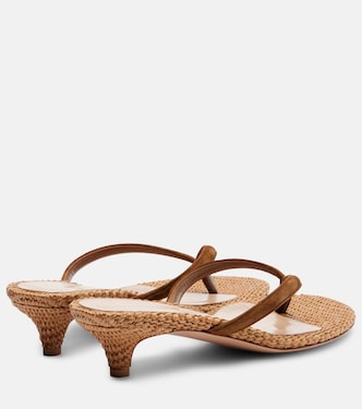 Mules Calypso 35 en cuir | Gianvito Rossi