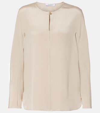 Blouse Mitico en soie mélangée | Max Mara