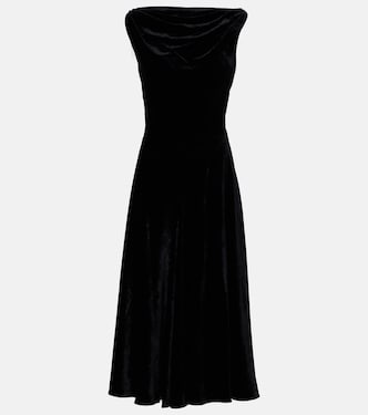 Drina satin midi dress | Altuzarra