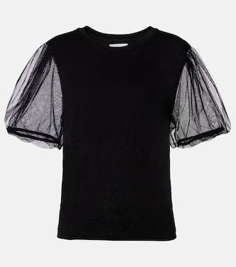 Justine cotton top | Velvet