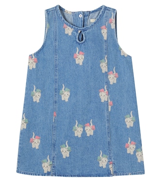 Bedrucktes Jeanskleid Magot | Konges Sløjd