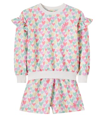 Set Anis aus Sweatshirt und Shorts | The New Society