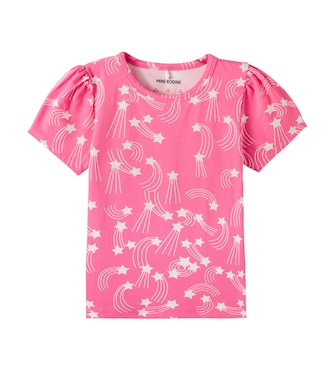 T-shirt en coton mélangé imprimé | Mini Rodini