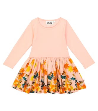 Bebé - vestido Candy Baby de popelín de algodón elástico | Molo