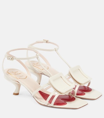 Sandalen Virgule 55 aus Leder | Roger Vivier