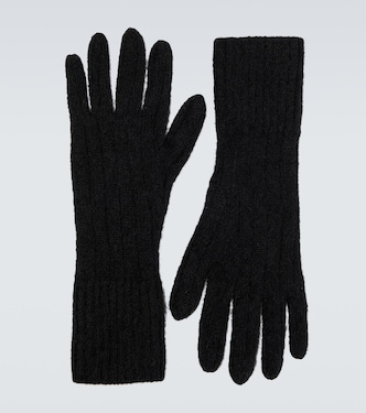 Alpaca wool-blend gloves | Dries Van Noten