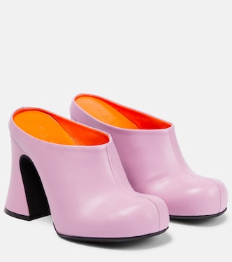 Mules Fussbett de piel | Marni
