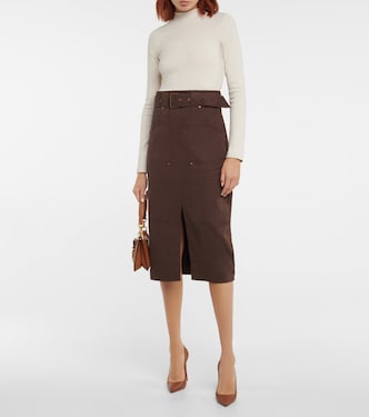 Morrisey cotton-blend midi dress | Veronica Beard