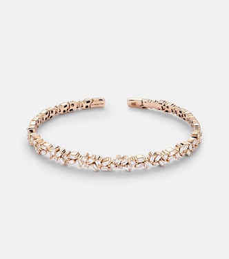 Armreif Fireworks aus 18kt Roségold mit Diamanten | Suzanne Kalan