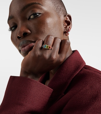 Bague Nadima Glimmer en or 14 ct, topaze, citrine et diamants | Suzanne Kalan