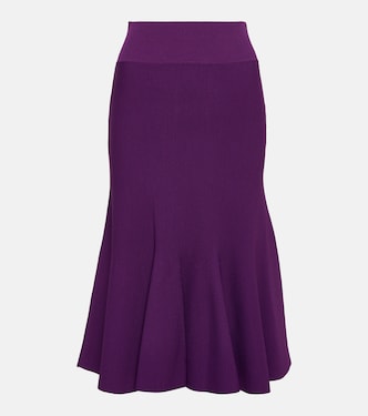 Falda midi de jersey | Stella McCartney