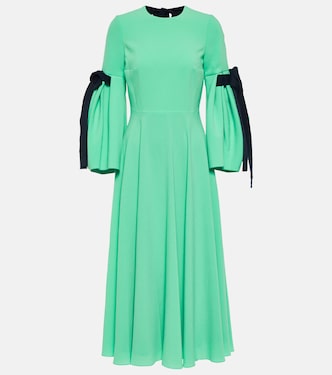 Robe midi Perdita en crêpe | Roksanda