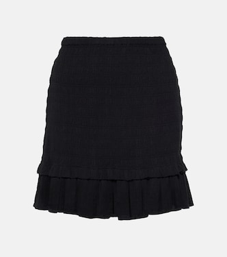 Minifalda Dorela de mezcla de algodón fruncida | Marant Etoile