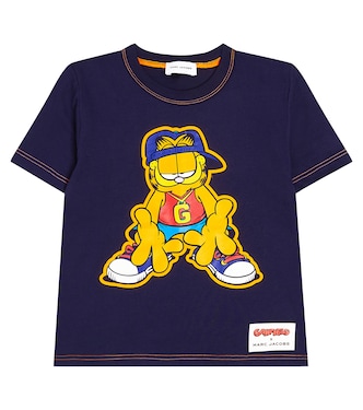 x Garfield 코튼 롱 슬리브 탑 | Marc Jacobs Kids