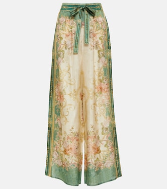 Pantalon ample August en soie | Zimmermann
