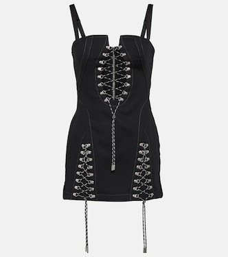 Minikleid aus Baumwoll-Twill | Dion Lee
