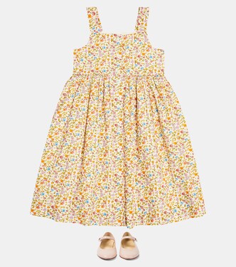 Abito Laly in cotone con stampa floreale | Bonpoint