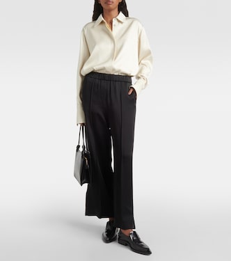Gerade High-Rise-Hose | Jil Sander