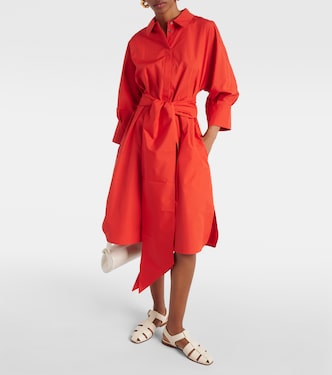 Vestido camisero de popelín de algodón | 'S Max Mara