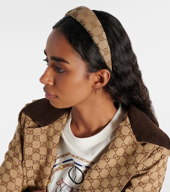 Cerchietto in canvas GG | Gucci